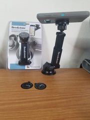 Load image into Gallery viewer, Brookstone, Universal Car Telescoping Smartphone Holder, Strong Magnetic Hold,  Color: Black