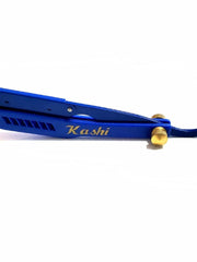Load image into Gallery viewer, Kashi RBL-113 Barber Straight Edge Shaving Razor butterfly swing lock