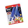 Diamond Sharp 5-Pc. Knife Set Blue color