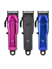 Load image into Gallery viewer, StyleCraft Absolute Alpha Clipper with 3 colored lids (Black, Pink, & Blue)