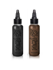 Load image into Gallery viewer, Line up & beard color enhancement- Black/Brown and Onix/Black - 2oz-Tomb45