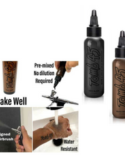 Load image into Gallery viewer, use with airbrush hair color enhancement- Black/Brown and Onix/Black - 2oz-Tomb45