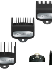 Load image into Gallery viewer, Wahl Clipper 3PC Set Premium Cutting Guides With Metal Clip model #1/2, #1, #1.5