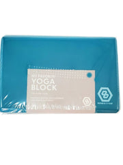 Load image into Gallery viewer, Yoga Block Series-8 Fitness for beginner Size 9 inc. x 6 inc. x 3 inc. Blue Solid Color