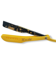 Load image into Gallery viewer, Kashi RY-130C Straight Razors Blade Yellow print Color
