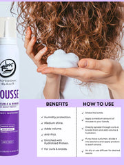 Load image into Gallery viewer, Rolda Hair Mousse Curl Hair and Braids 200ml
