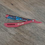 Load image into Gallery viewer, Kashi RR-130C  Straight Razors Blade  Red and print  Color
