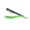 Kashi RG-130C  Straight Razors Blade  Green and print  Color