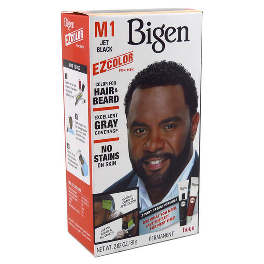 BIGEN EZ Color For Men JET BLACK M1-hair color for men hair and beard