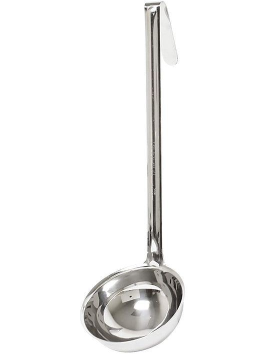 12 Oz, One Piece Ladle, Stainless Steel, Thunder Group, SLOL008