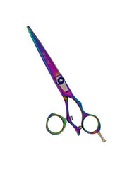 Load image into Gallery viewer, Kashi Professional Swivel Rotating Thumb Styling Shears 6 inch Japanese Steel, serial JR-505E
