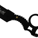 Load image into Gallery viewer, Kashi RB-210 Barber Straight Edge Shaving Razor  Finger Ring Black Color
