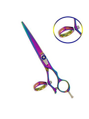Load image into Gallery viewer, Kashi Professional Swivel Rotating Thumb Styling Shears 6 inch Japanese Steel, serial JR-505E
