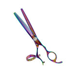Load image into Gallery viewer, Kashi CR-522T Professional Rotating Thumb Styling, Barber Thinning Shears 6.5&quot; Japanese Cobalt Steel
