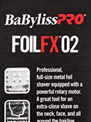 Load image into Gallery viewer, BaBylissPRO FXFS2 FOILFX02 Cordless Metal Double Foil Shaver
