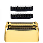 Load image into Gallery viewer, BaByliss PRO Barberology FXRF2G Double Foil Replacement Foil &amp; Cutters for FXFS2, Gold
