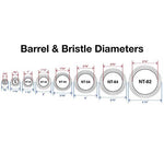 Load image into Gallery viewer, Olivia Garden NanoThermic Ceramic + Ion Round Thermal Hair Brush NT-54 (2 1/8&quot;)
