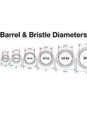 Load image into Gallery viewer, Olivia Garden NanoThermic Ceramic + Ion Round Thermal Hair Brush NT-54 (2 1/8&quot;)
