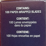 Load image into Gallery viewer, Personna Double Edge Razor Blades in White Wrapper 100 count
