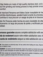 Load image into Gallery viewer, Personna Double Edge Razor Blades in White Wrapper 100 count
