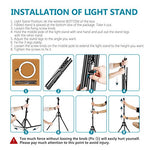 Load image into Gallery viewer, Neewer Ring Light Kit:18"/48cm Outer 55W 5500K Dimmable LED Ring Light, Light Stand, Carrying Bag for Camera,Smartphone,YouTube,TikTok,Self-Portrait Shooting, Black, Model:10088612

