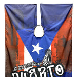 Load image into Gallery viewer, Puerto Rico Barber Cape | Puerto Rico&#39;s flag
