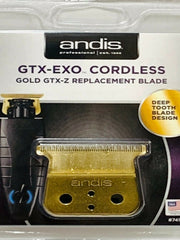Load image into Gallery viewer, Andis  GTX-EXO Cordless Gold GTX-Z Replacement Blade model 74100
