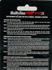 Load image into Gallery viewer, BaByliss PRO FX3 High Speed Foil Shaver Replacement Foil
