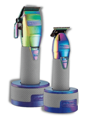 Load image into Gallery viewer, BaByliss PRO Chameleon FX Boost+ Clipper &amp; Trimmer Set with Charging Base Special Edition 074108459664 model FXHOLPKCTB-I
