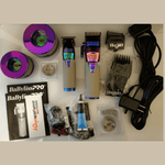 Load image into Gallery viewer, BaByliss PRO Chameleon FX Boost+ Clipper &amp; Trimmer Set with Charging Base Special Edition 074108459664 model FXHOLPKCTB-I accesories 2022
