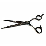 Load image into Gallery viewer, Kashi KB-10E  Professional Cutting Shears , Black Titanium Coated 6.5&quot;
