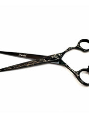 Load image into Gallery viewer, Kashi KB-10E  Professional Cutting Shears , Black Titanium Coated 6.5&quot;
