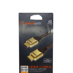 Load image into Gallery viewer, HDMI Cable Premium Certified optimized for 4K  Blackweb High Speed 4ft
