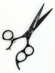 Load image into Gallery viewer, Kashi Professional, CB-109D,  3 Ring Scissor Swivel Rotating Thumb Styling Hair Cutting Shears 6&quot; Japanese Cobalt Steel
