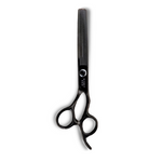 Load image into Gallery viewer, Kashi B-1146T Professional Thinning shears  6.5 inch Black color
