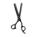 Load image into Gallery viewer, Kashi B-1146T Professional Thinning shears  6.5 inch Black color
