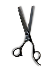 Load image into Gallery viewer, Kashi B-1146T Professional Thinning shears  6.5 inch Black color
