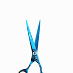 Load image into Gallery viewer, Kashi BL-1165 Professional Hair Cutting Shears Japanese Steel, 6.5 inch Blue Color

