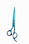 Kashi BL-1165 Professional Hair Cutting Shears  Japanese  Steel,  6.5 inch Blue Color