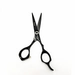 Load image into Gallery viewer, Kashi CB-542D Professional Shears, Hair Cutting  Cobalt Steel,  6&quot; Black Color
