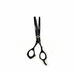 Load image into Gallery viewer, Kashi CB-542T Professional  Thinning Shears Japanese Cobalt Steel  6.5 &quot; 32 Teeth, Black color
