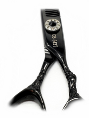 Load image into Gallery viewer, Kashi CB-542T Professional  Thinning Shears Japanese Cobalt Steel  6.5 &quot; 32 Teeth, Black color
