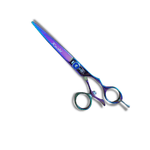 Load image into Gallery viewer, Kashi JR-505F Professional Swivel Rotating Thumb Styling Shears 7 inch Japanese Steel
