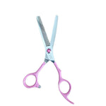 Load image into Gallery viewer, Kashi P-3430T Professional Thinning shears 6.5 inch Pink color 30 teeth
