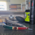 Load image into Gallery viewer, Kashi-Professional-Straight-Razors-Blade-R-118MX-Mexican-Flag
