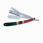 Load image into Gallery viewer, Kashi- Professional - Straight- Razors- Blade- R-118MX- Mexican -Flag
