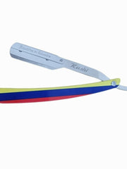 Load image into Gallery viewer, Kashi R-118CO Professional Straight Razors Blade Colombia Flag Design
