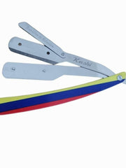 Load image into Gallery viewer, Kashi R-118CO Professional Straight Razors Blade Colombia Flag Design
