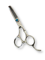 Load image into Gallery viewer, Kashi Shears, Set Professional Hair Cutting S-3260 and Thinning Shears S-3230T  30 teeth, 6&quot; Japanese  Steel, Silver Color
