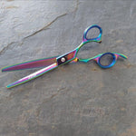 Load image into Gallery viewer, Kashi Professional BR-403TL Thinning Shears Scissors 7.5 &quot;56 Teeth
